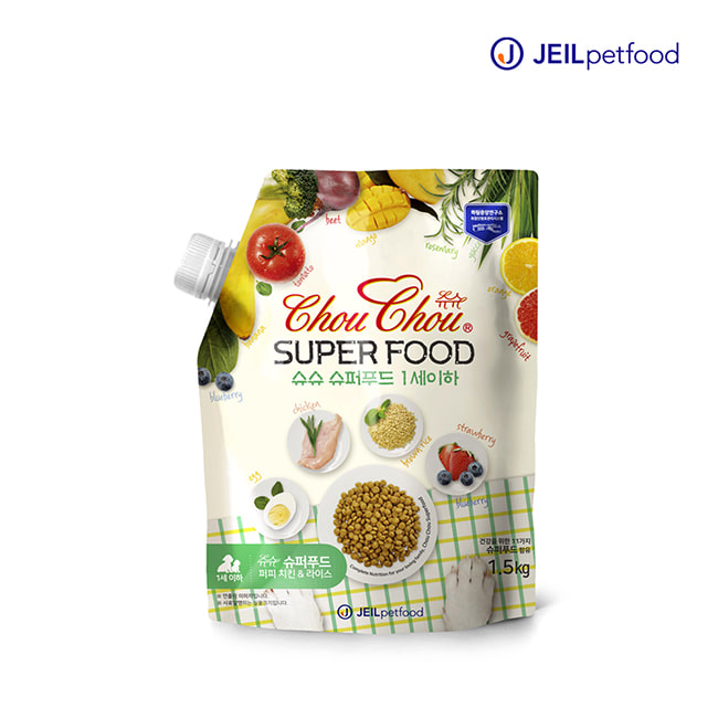 슈슈 슈퍼푸드 1세이하 퍼피 1.5kg ◆무료배송◆