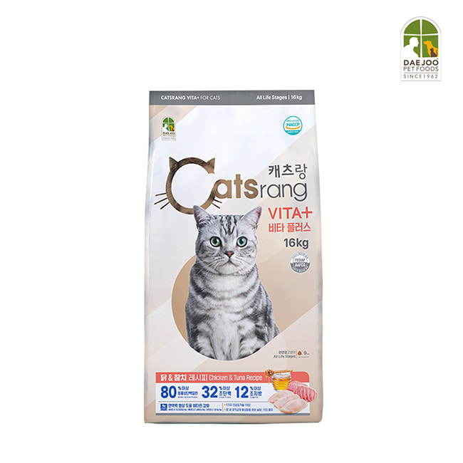 ★무료배송★캐츠랑 전연령용 비타플러스 16kg
